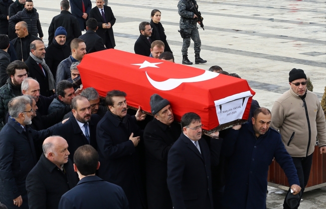 Erdoğan eski milletvekili Aksak’ın cenaze törenine katıldı